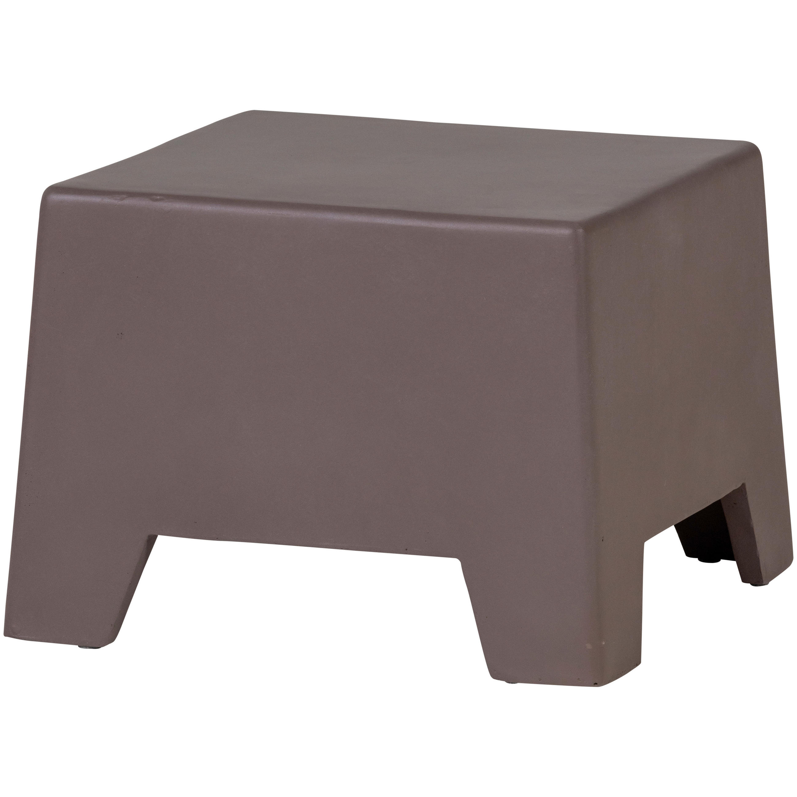 Livetastic Beistelltisch Zina Braun 50x36x50 cm