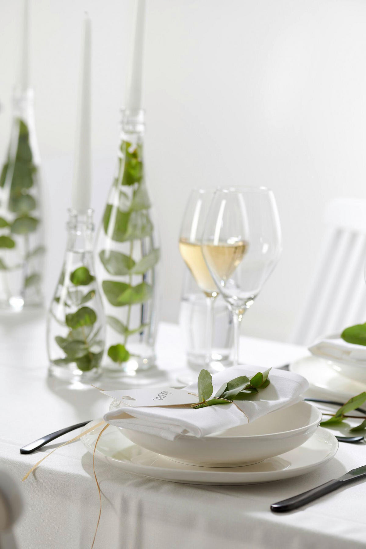 KOMBISERVICE Skagen 42-teilig  - Weiß, Design, Keramik - Ritzenhoff Breker