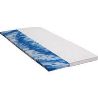 TOPPER 100/200 cm Höhe ca. 6 cm  - Weiß, Basics, Textil (100/200cm) - Carryhome