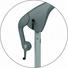 AMPELSCHIRM 350 cm Braun - Braun, Design, Kunststoff/Textil (350cm)