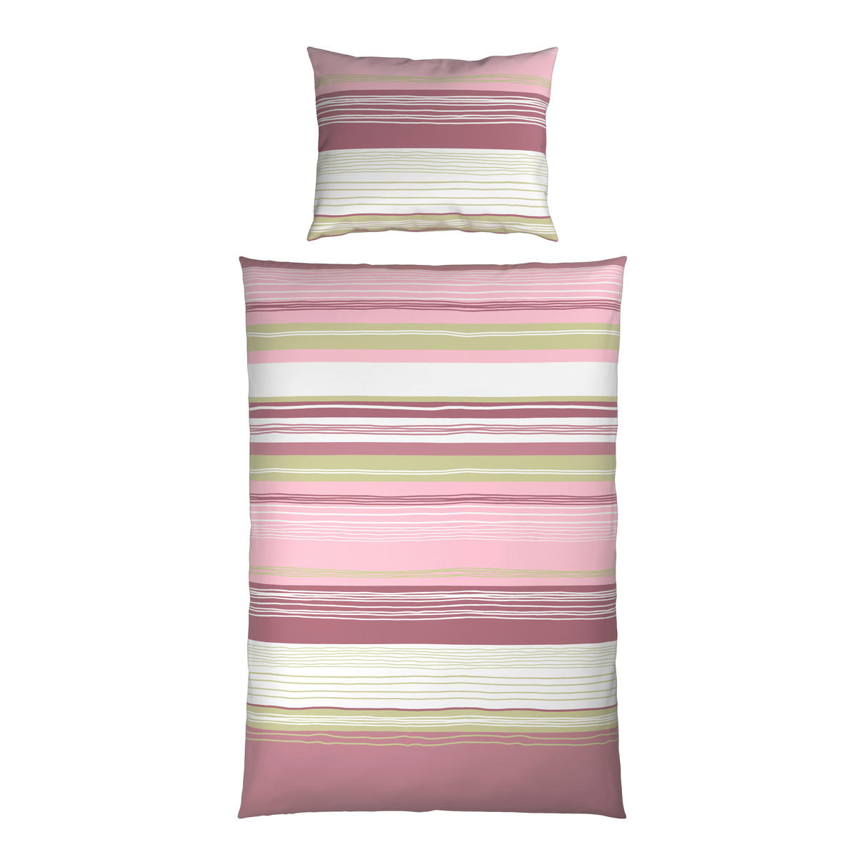BETTWÄSCHE Mavie Satin 140/200 cm  - Blau, KONVENTIONELL, Textil (140/200cm) - Esposa