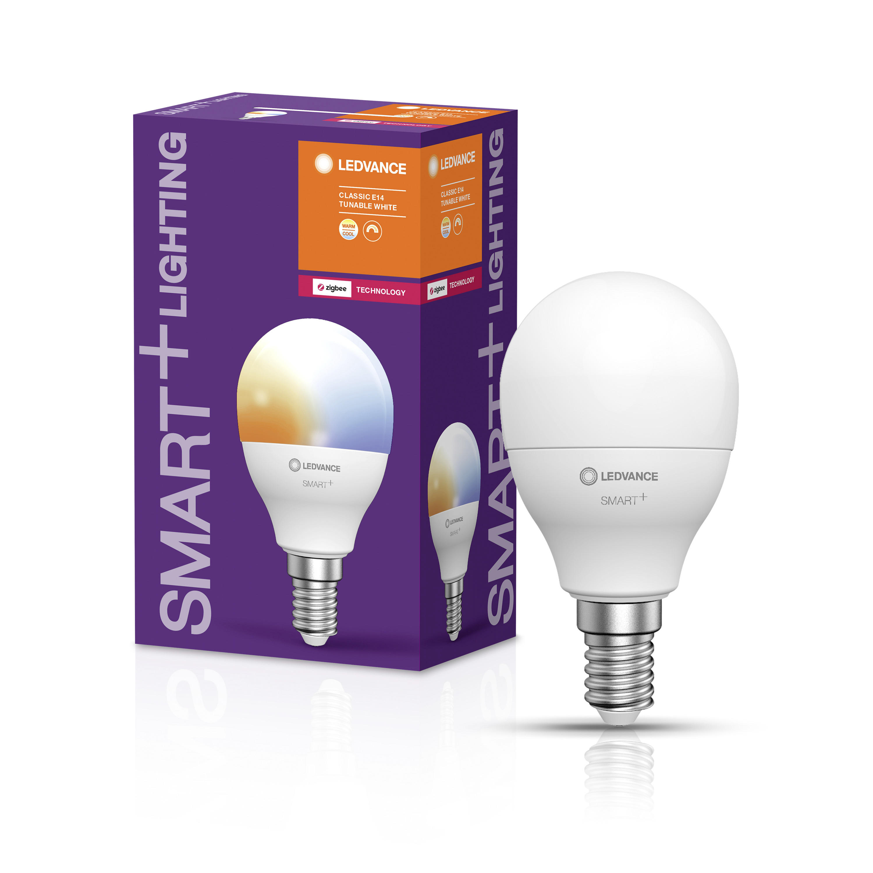 LED-LEUCHTMITTEL Smart+ Zigbee Mini Bulb Dimmbar E14  - Weiß, Basics, Kunststoff (4/7,8cm) - Ledvance