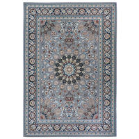 OUTDOORTEPPICH 200/285 cm Flair Blau, Grau  - Blau/Grau, Design, Kunststoff (200/285cm)
