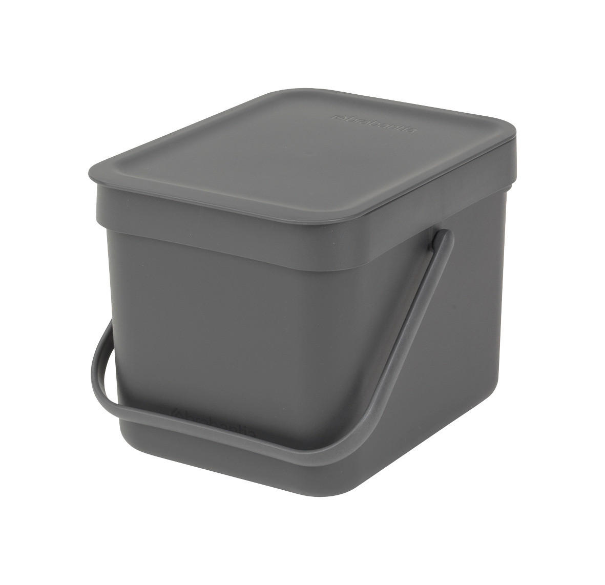 ABFALLEIMER SORT & GO 6 L  - Grau, Basics, Kunststoff (20/24,9/18,1cm) - Brabantia