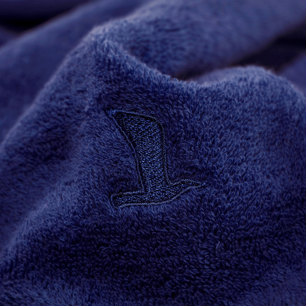 HANDTUCH Superwuschel Dunkelblau  - Dunkelblau, Basics, Textil (50/100cm) - Moeve