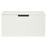 TRUHE Holz Kiefer massiv - Weiß, Design, Holz (80/42/42cm) - Carryhome