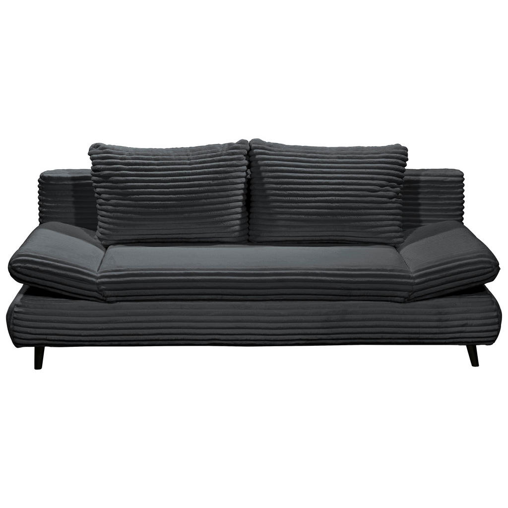 MID.YOU ROZKLADACIA POHOVKA, textil, čierna