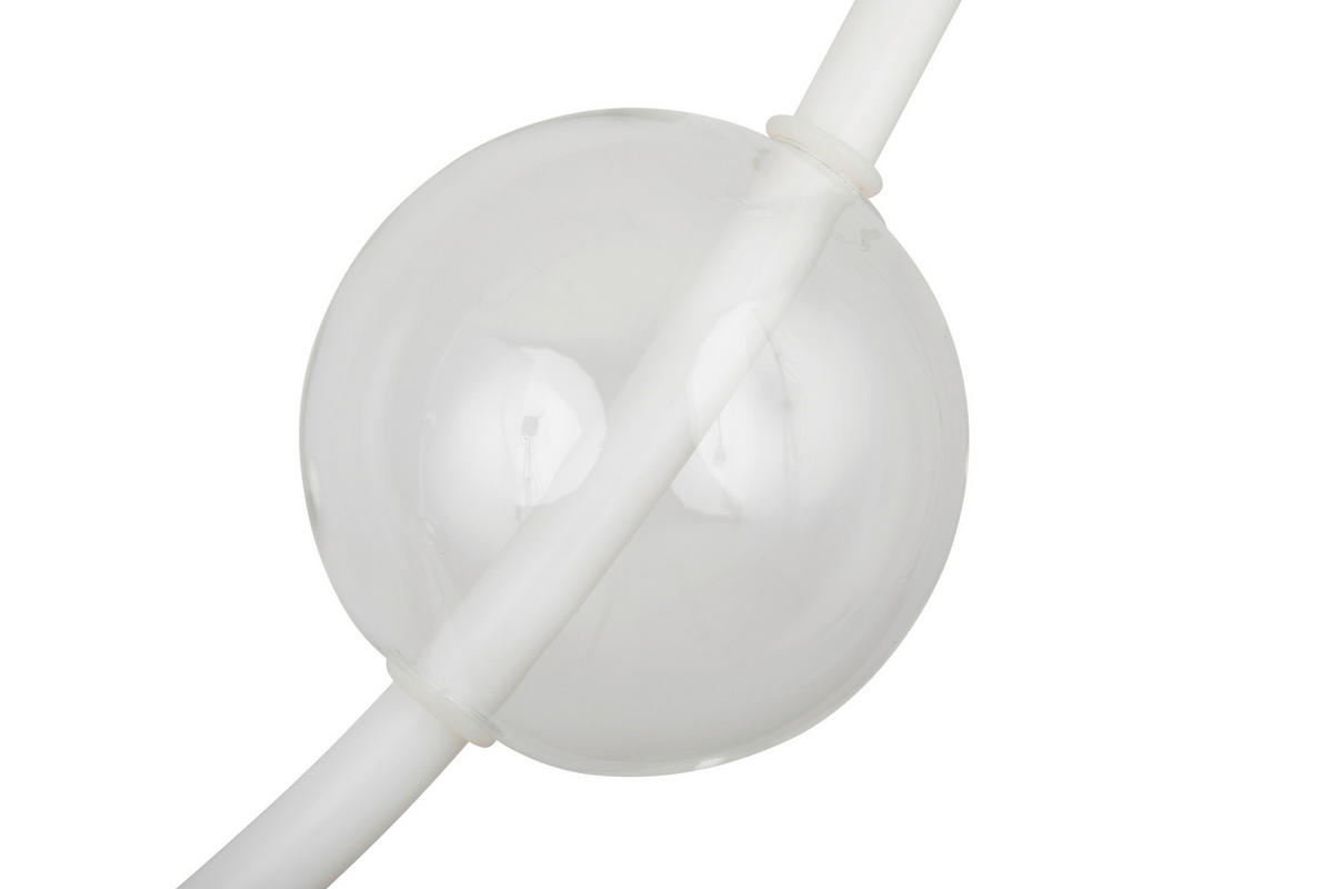 LED-HÄNGELEUCHTE Stribor 330 cm   - Klar/Schwarz, LIFESTYLE, Glas/Metall (330cm) - Novel