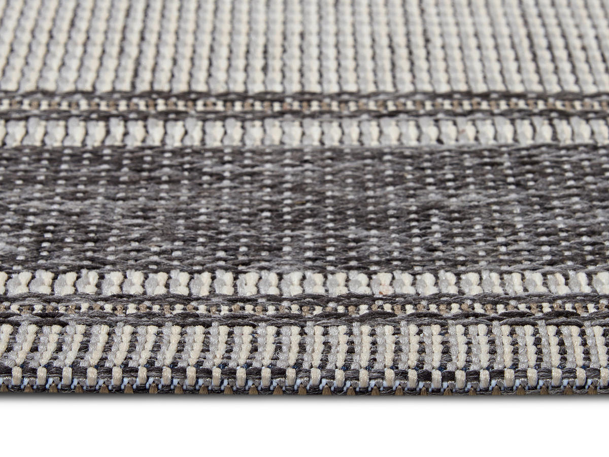 OUTDOORTEPPICH 190/290/290 cm Clyde Grau, Beige  - Beige/Grau, Design, Kunststoff/Textil (190/290/290cm) - Novel