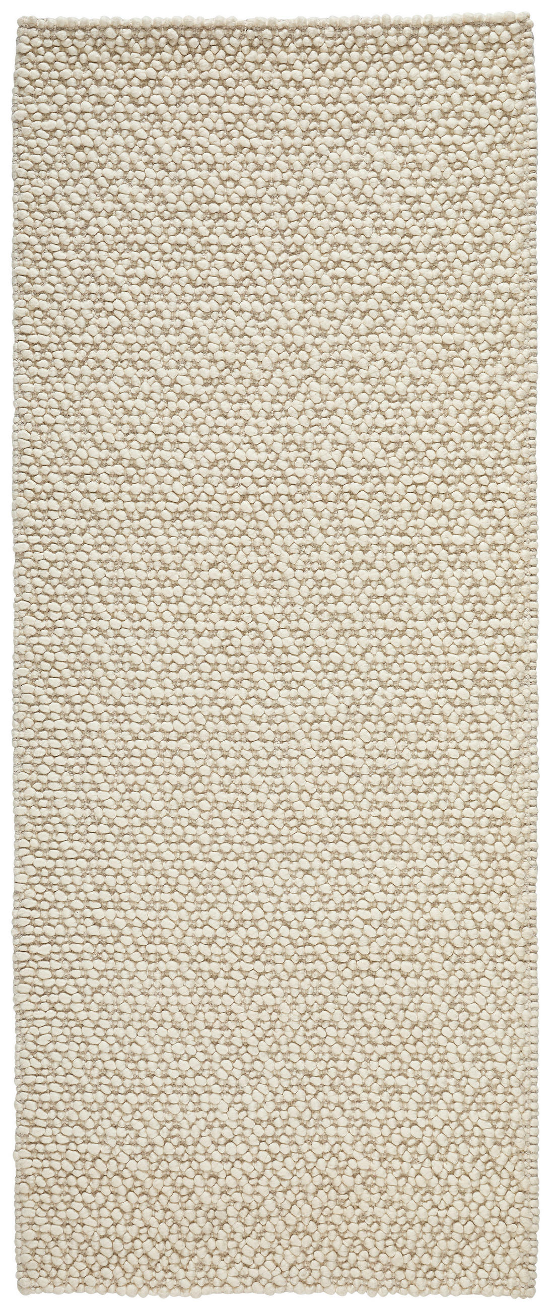 LÄUFER 80/200 cm  - Weiß, Natur, Textil (80/200cm) - Linea Natura