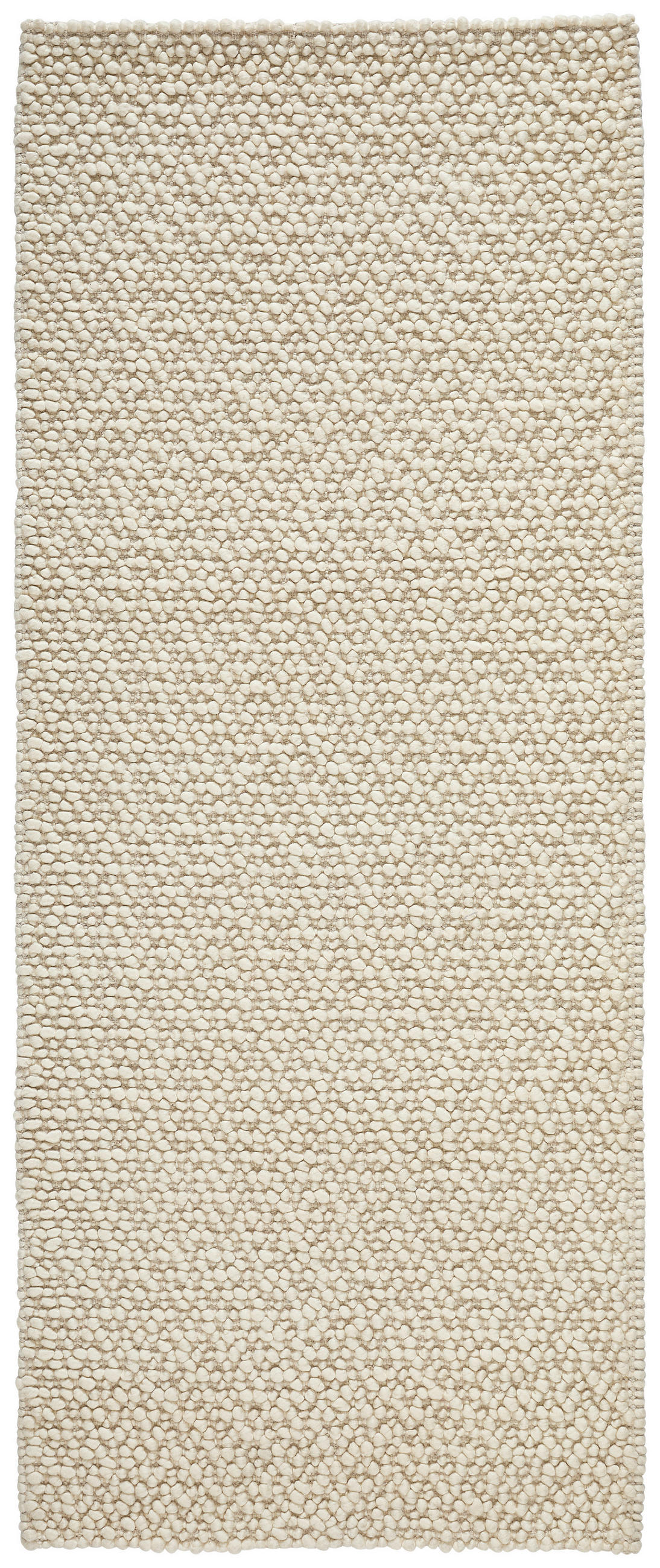 LÄUFER 80/200 cm  - Weiß, Natur, Textil (80/200cm) - Linea Natura