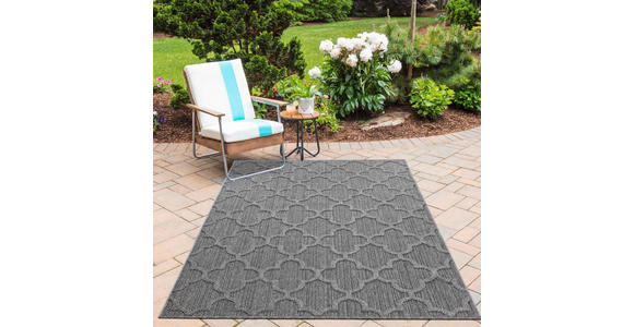 OUTDOORTEPPICH 80/150 cm Patara Grau - Grau, Design, Textil (80/150cm) - Novel