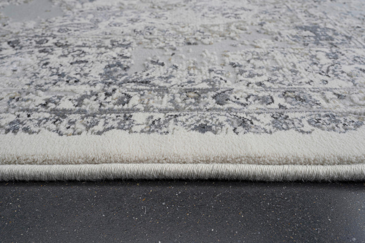 WEBTEPPICH 240/330 cm Samira Creme, Grau, Hellgrau  - Creme/Hellgrau, Design, Textil (240/330cm)