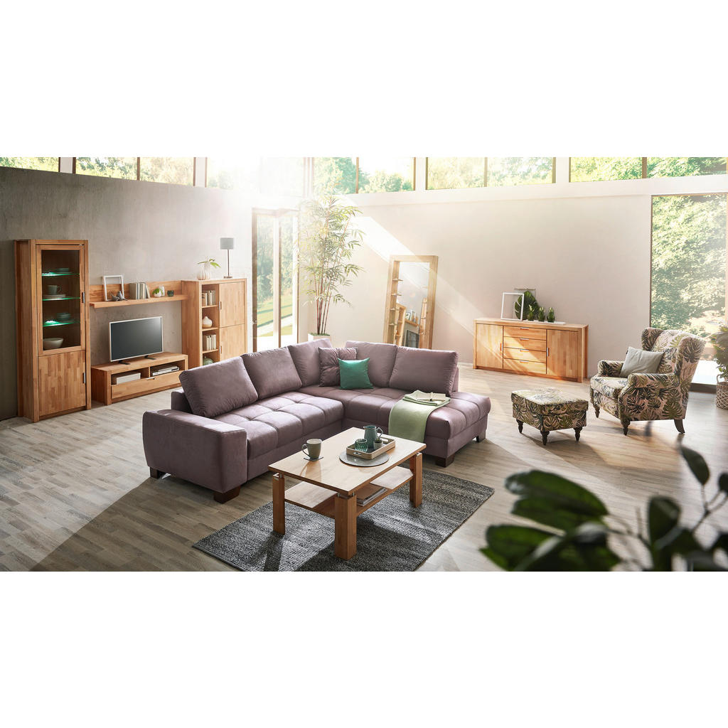 Thumbnail - Carryhome Couchtisch, Kernbuche, Holz, Kernbuche, massiv, rechteckig, eckig, 68x45x100 cm, Holzmöbel, Holztische, Coucht...