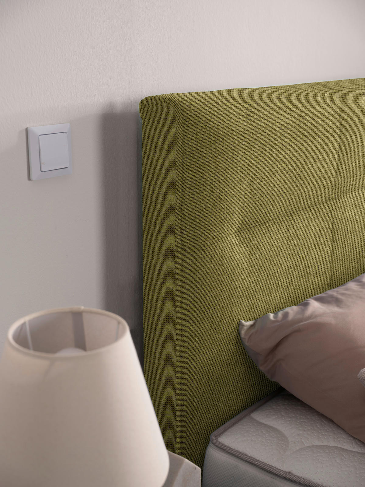 BOXSPRINGBETT 160/220 cm  in Grün  - Schwarz/Grün, Konventionell, Textil/Metall (160/220cm) - Esposa
