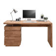 SCHREIBTISCH 150/70/76 cm  in Wildeiche  - Wildeiche/Eichefarben, Natur, Holz (150/70/76cm) - Linea Natura