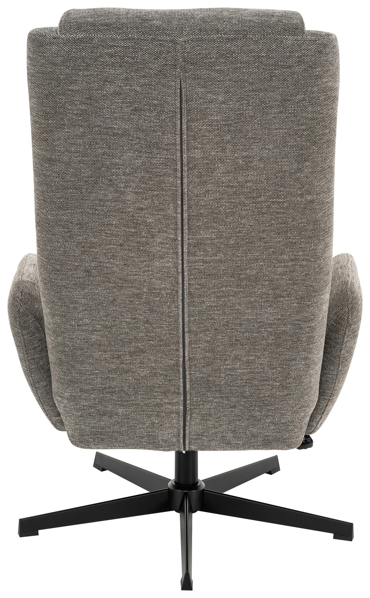 SESSELSET Webstoff Hocker    - Schwarz/Grau, MODERN, Textil/Metall (70/107/87cm) - MID.YOU