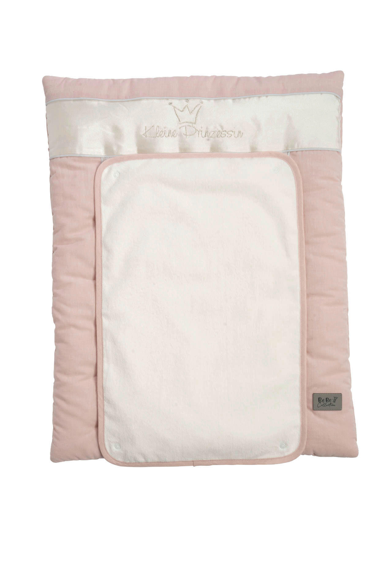 Bebe's Collection Wickelauflage Prinz \u0026 Prinzessin 2023 Rosa 55x70 cm