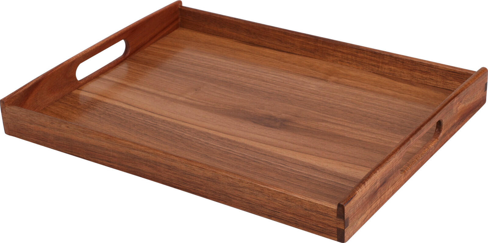SERVÍROVACÍ PODNOS, drevo, 40/30/4,5 cm - farba akácie, Basics, drevo (40/30/4,5cm)