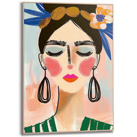 BILD 50/70 cm  - Multicolor, Trend, Holzwerkstoff (50/70cm) - Reinders!