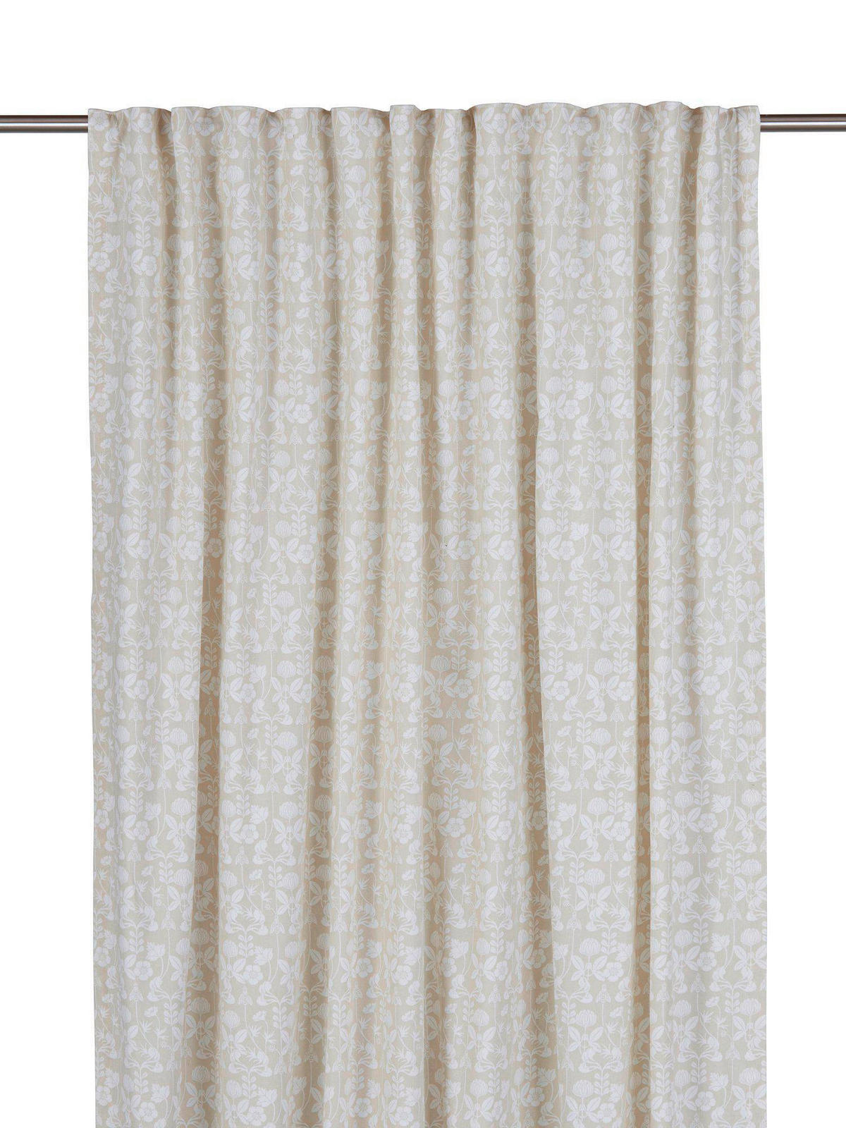 FERTIGVORHANG  - Ecru, Design, Textil (140/280cm) - Svanefors