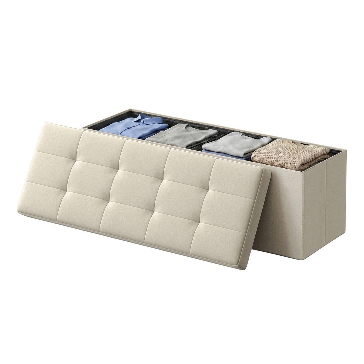 SITZBOX  - Creme, Trend, Textil (110/38/38cm) - Boxxx