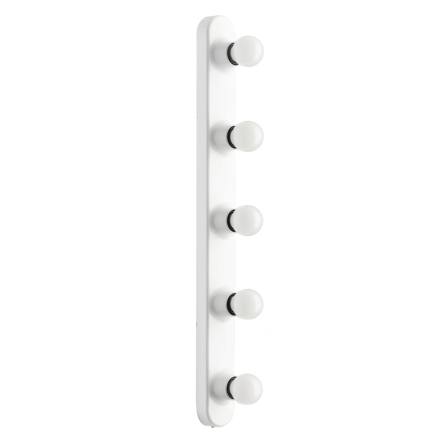 SPIEGELLEUCHTE 5/5/60 cm   - Weiß, KONVENTIONELL, Kunststoff (5/5/60cm)