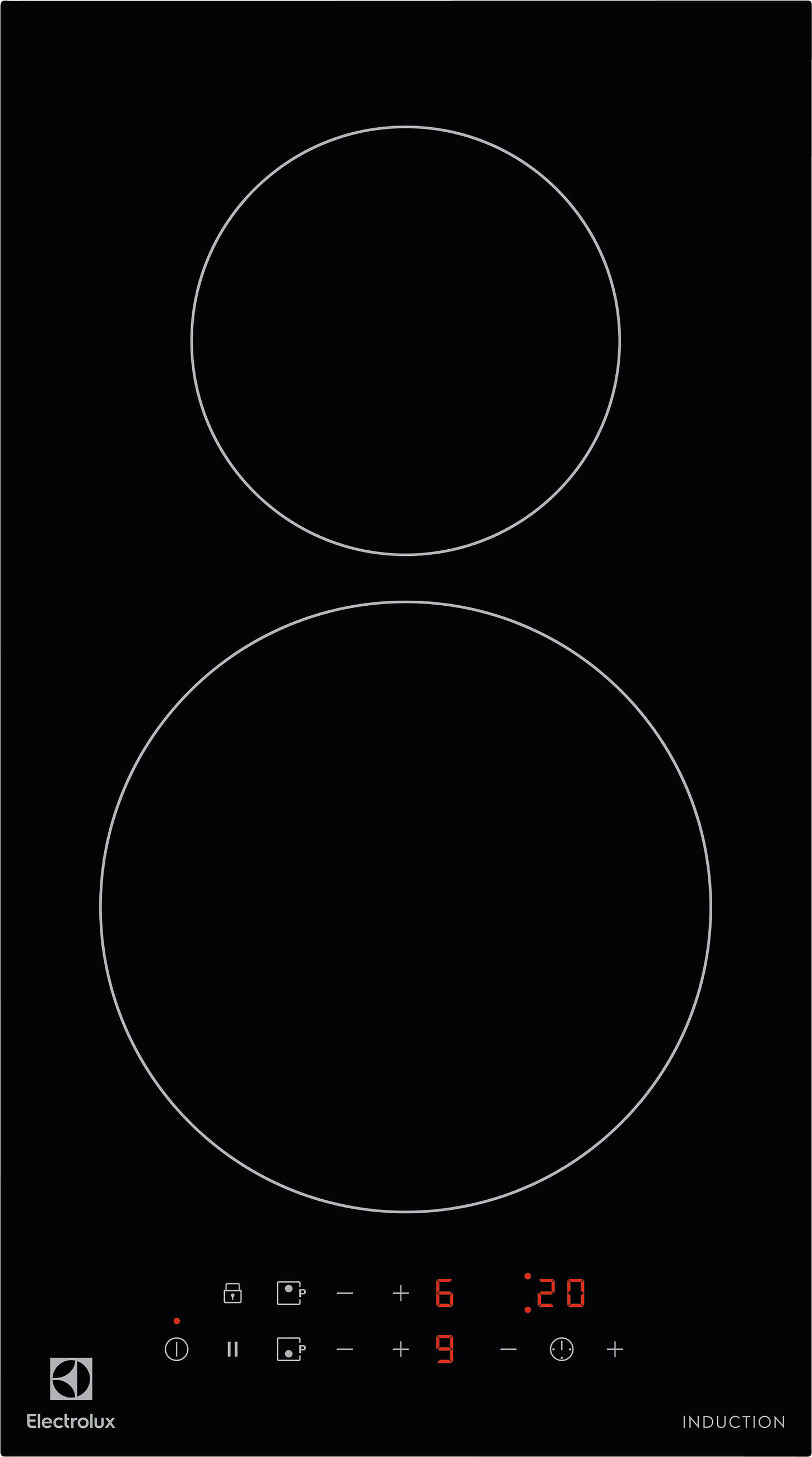 GLASKERAMIKKOCHFELD LHR3233CK  - Schwarz, Basics, Glas (29,0/3,8/52,0cm) - Electrolux
