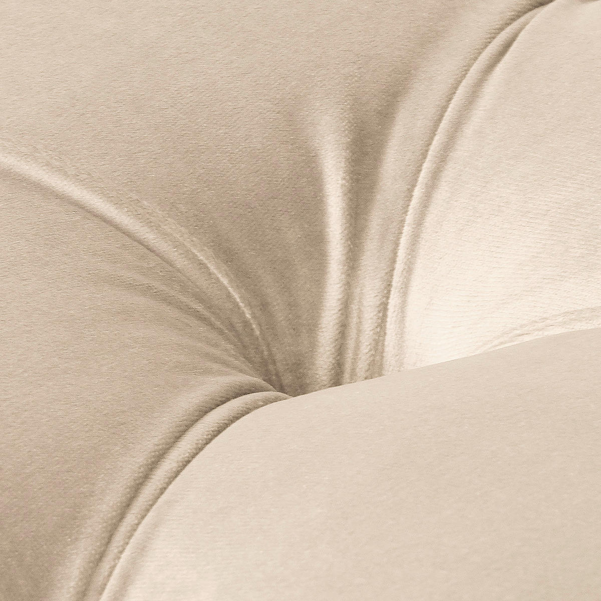 HOCKER Textil Creme  - Creme/Braun, Design, Holz/Textil (80/45/80cm) - Livetastic