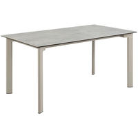 ESSTISCH in Metall, Keramik  - Grau, Trend, Keramik/Metall (160/75/90cm) - MID.YOU