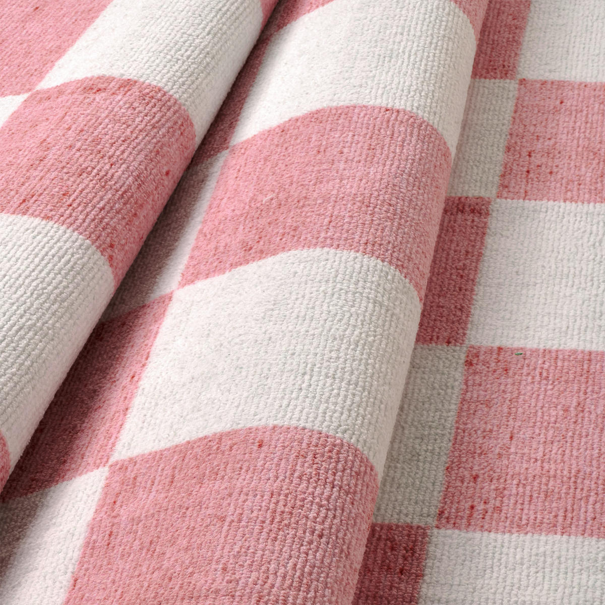 LÄUFER Mesio Jack 80/300 cm  in Hellrosa, Grauweiß  - Hellrosa/Grauweiß, Trend, Kunststoff/Textil (80/300cm) - Lindorug