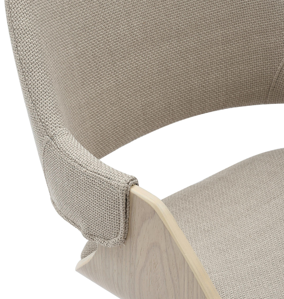 DREHSTUHL  in Leinenoptik Naturfarben, Beige  - Beige/Naturfarben, MODERN, Holz/Kunststoff (51/78/88/57cm) - MID.YOU