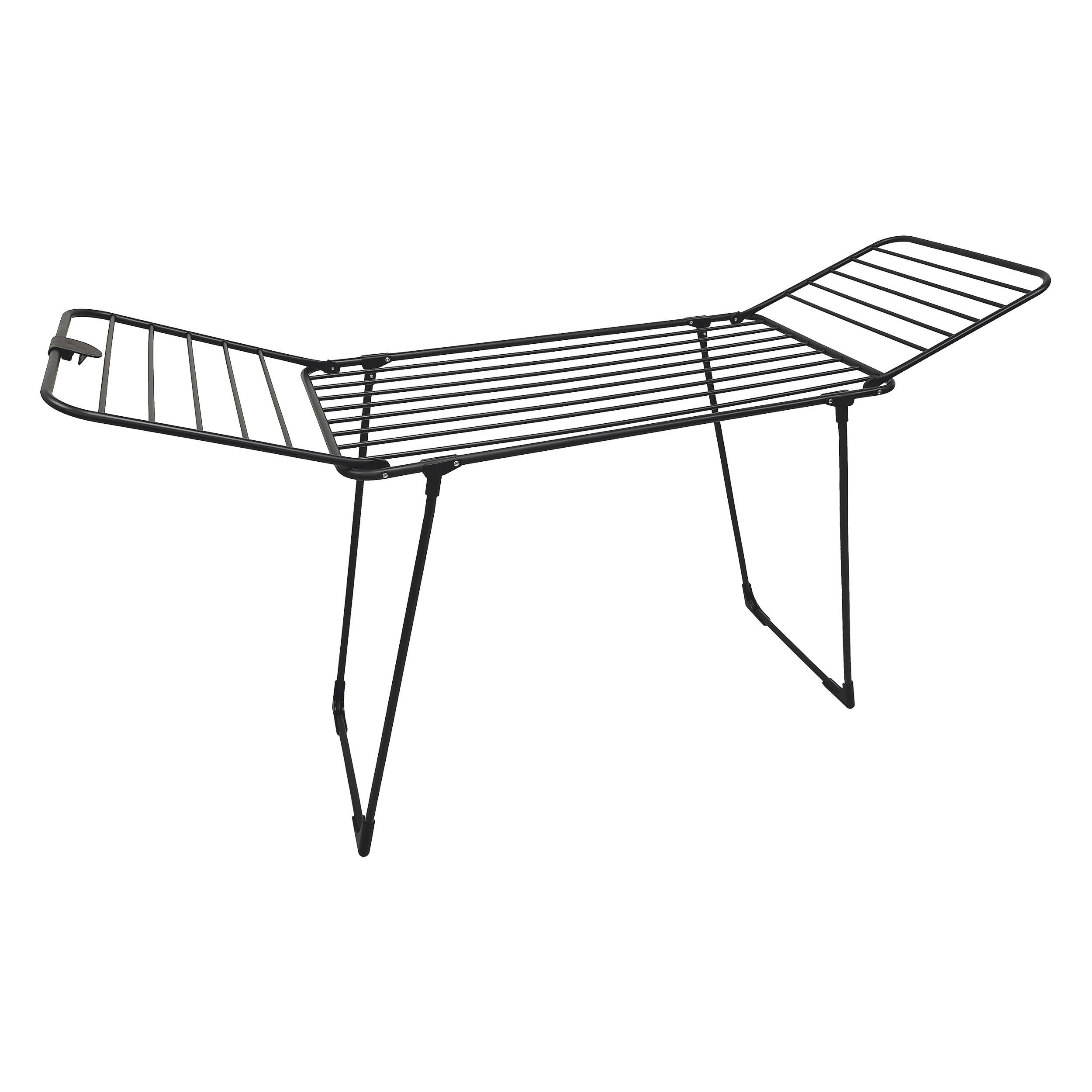STANDTROCKNER  - Schwarz, Basics, Metall (176/85/55cm) - MSV