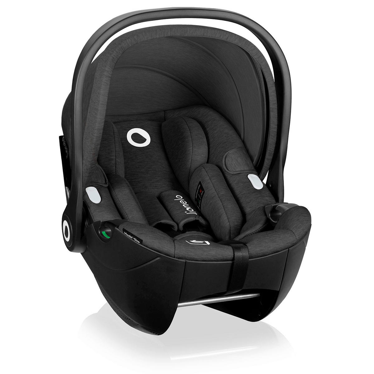 BABYSCHALE Moxie  - Schwarz, Basics, Naturmaterialien/Textil (44,5/36/67,5cm) - Lionelo