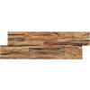 WANDVERKLEIDUNG 10 Stück  - Braun, Basics, Holz (55.5/18/2cm)
