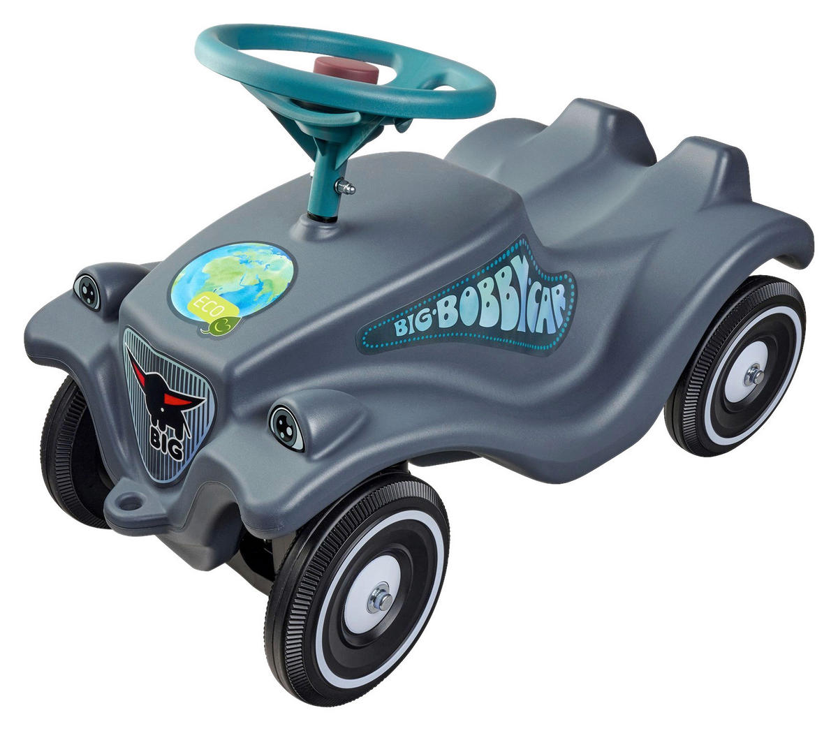 RUTSCHFAHRZEUG   - Anthrazit, Basics, Kunststoff (27/59/31cm) - Simba