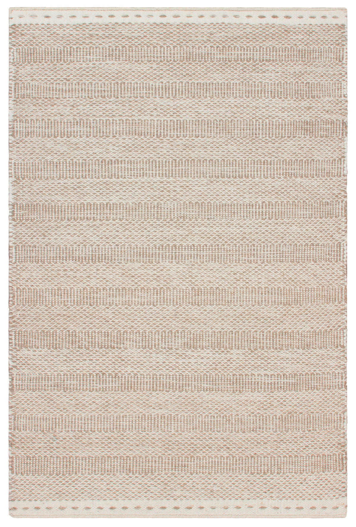 FLACHWEBETEPPICH 200/290 cm  - Silberfarben, Natur, Textil (200/290cm) - Novel