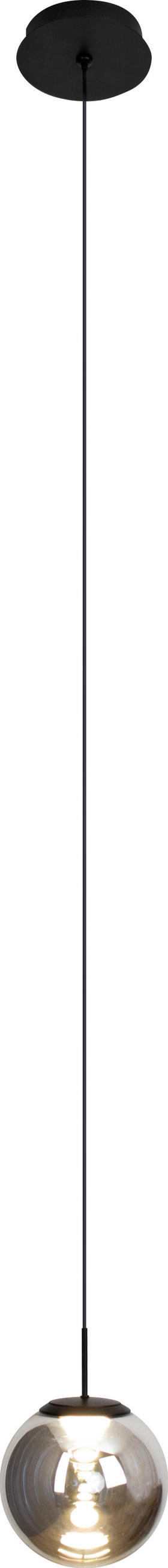 LED-HÄNGELEUCHTE 15/150 cm  - Silberfarben, Basics, Glas (15/150cm)