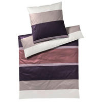 POSTELJINA MOOD 200/200 cm makosaten lila, ljubičasta, bež  - lila/ljubičasta, Konvencionalno, tekstil/prirodni materijali (200/200cm) - Joop!