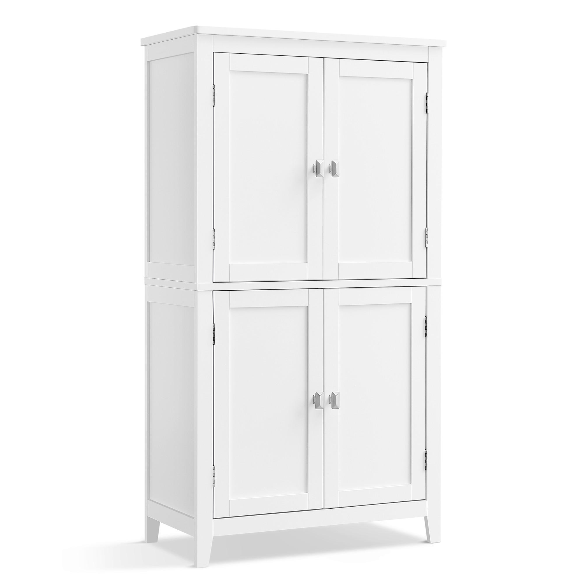 HOCHSCHRANK 60/110/30 cm  - Weiß, Trend, Holzwerkstoff/Metall (60/110/30cm) - MID.YOU