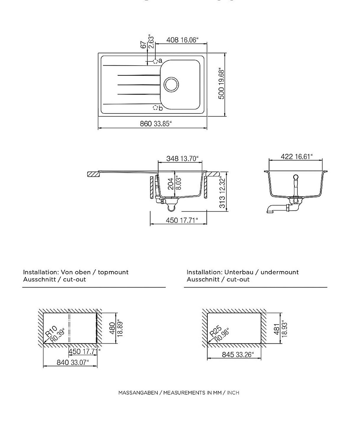 DISKHO 1725ORLANDO86X50W  - vit, Trend, sten (86/20,9/50cm) - Respekta