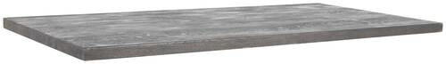 TISCHPLATTE in Holz 200/100/5,5 cm   - Graubraun, MODERN, Holz (200/100/5,5cm) - Boxxx