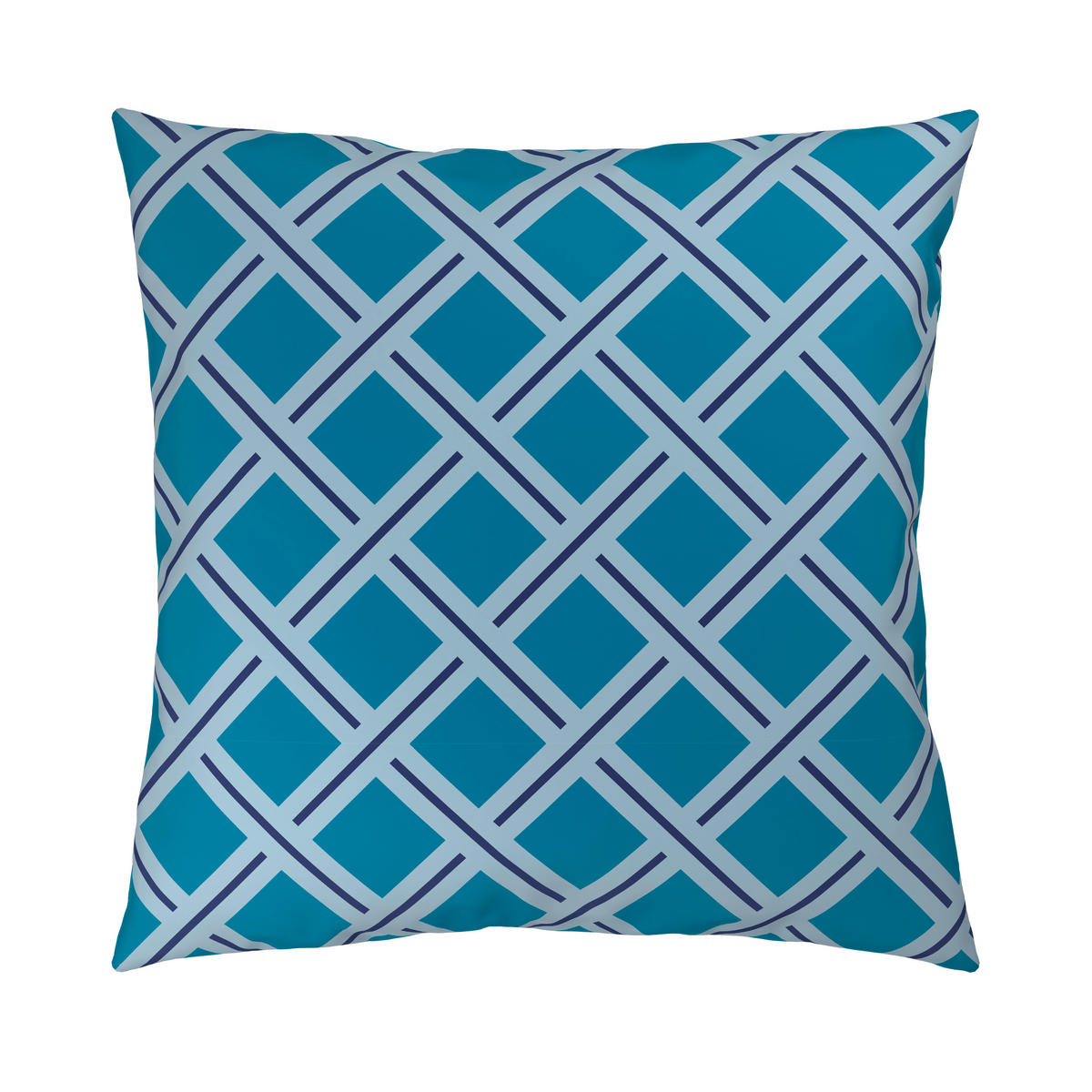 BETTWÄSCHE Satin 135/200 cm  - Türkis/Blau, Textil (135/200cm) - Novel