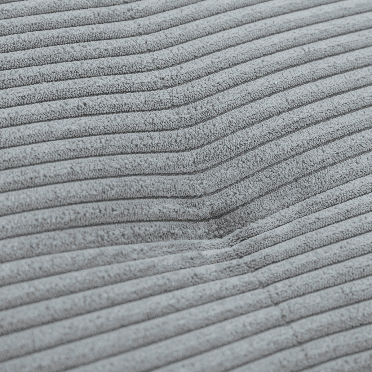 HOCKERBANK in Textil Hellgrau  - Eichefarben/Hellgrau, Konventionell, Holz/Textil (103/45/71cm) - Carryhome