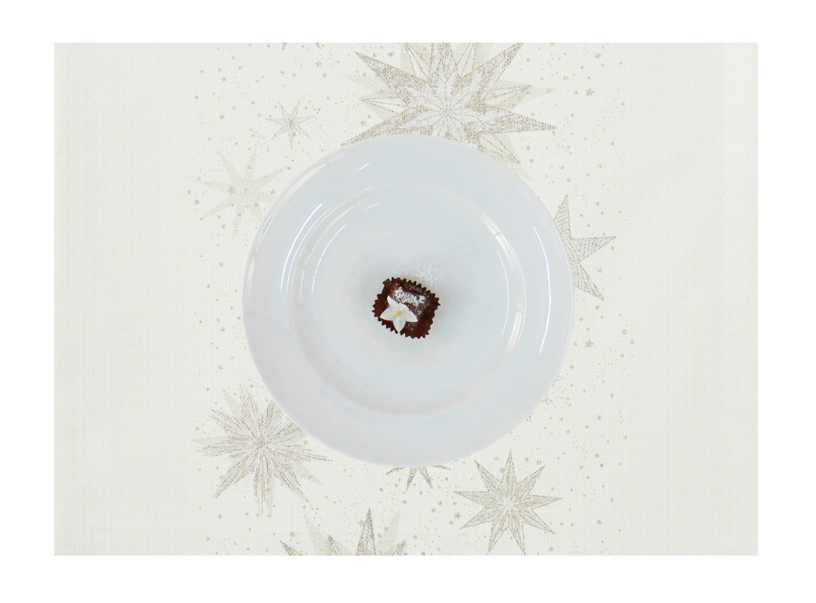 X-Mas Tischset Perlmutt 35x48 cm