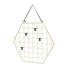 MEMOBOARD - Goldfarben, Design, Metall (45,5/41/1,5cm) MEMOBOARD - Goldfarben, Design, Metall (45,5/41/1,5cm)