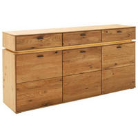 SIDEBOARD 183/90/44 cm  in Wildeiche  - Wildeiche/Anthrazit, Natur, Holz/Holzwerkstoff (183/90/44cm) - MID.YOU