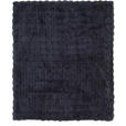 KUSCHELDECKE 140/160 cm  - Dunkelgrau, Trend, Textil (140/160cm) - Ambia Home