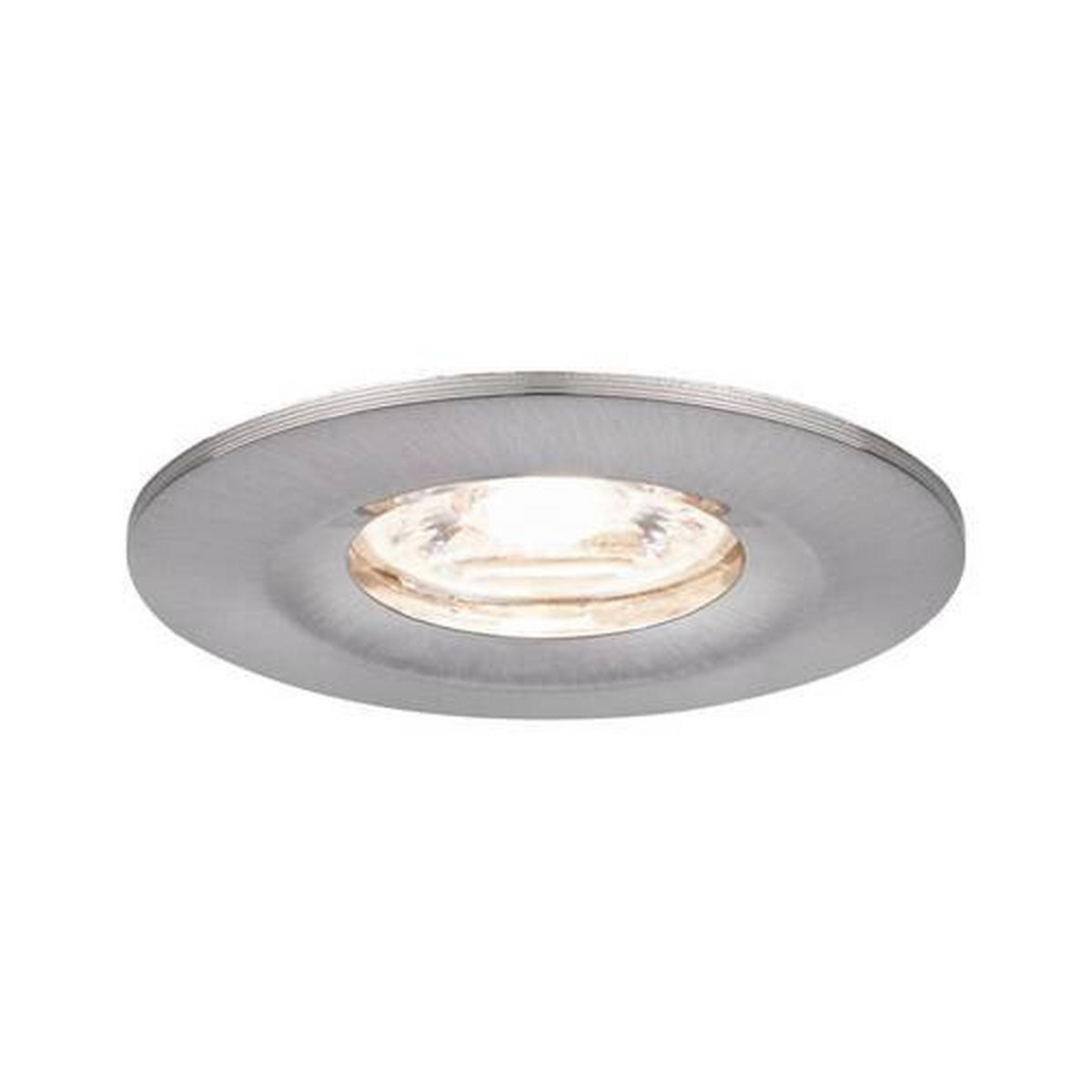 LED-DECKENLEUCHTE 6,5 cm  - Alufarben, Basics, Metall (6,5cm) - Paulmann