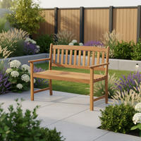 GARTENBANK Akaziefarben  - Akaziefarben, Basics, Holz (110/56/86cm) - Acamp